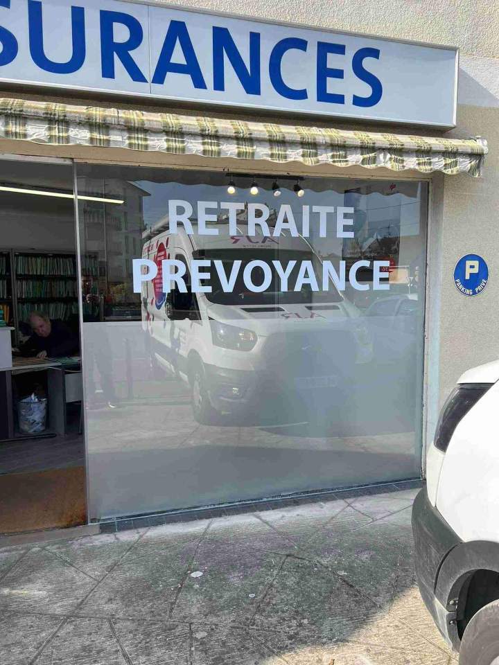 Stickers vitrine Seine-et-Marne